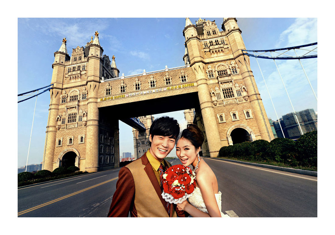 伦敦塔桥 - 最美外景 - love上海古摄影-上海婚纱摄影网
